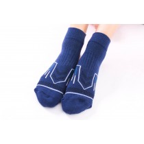 幻彩高船型機能襪-藍色 W018