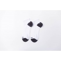 【抗菌除臭襪】單色減壓高船型機能襪-白色 M015